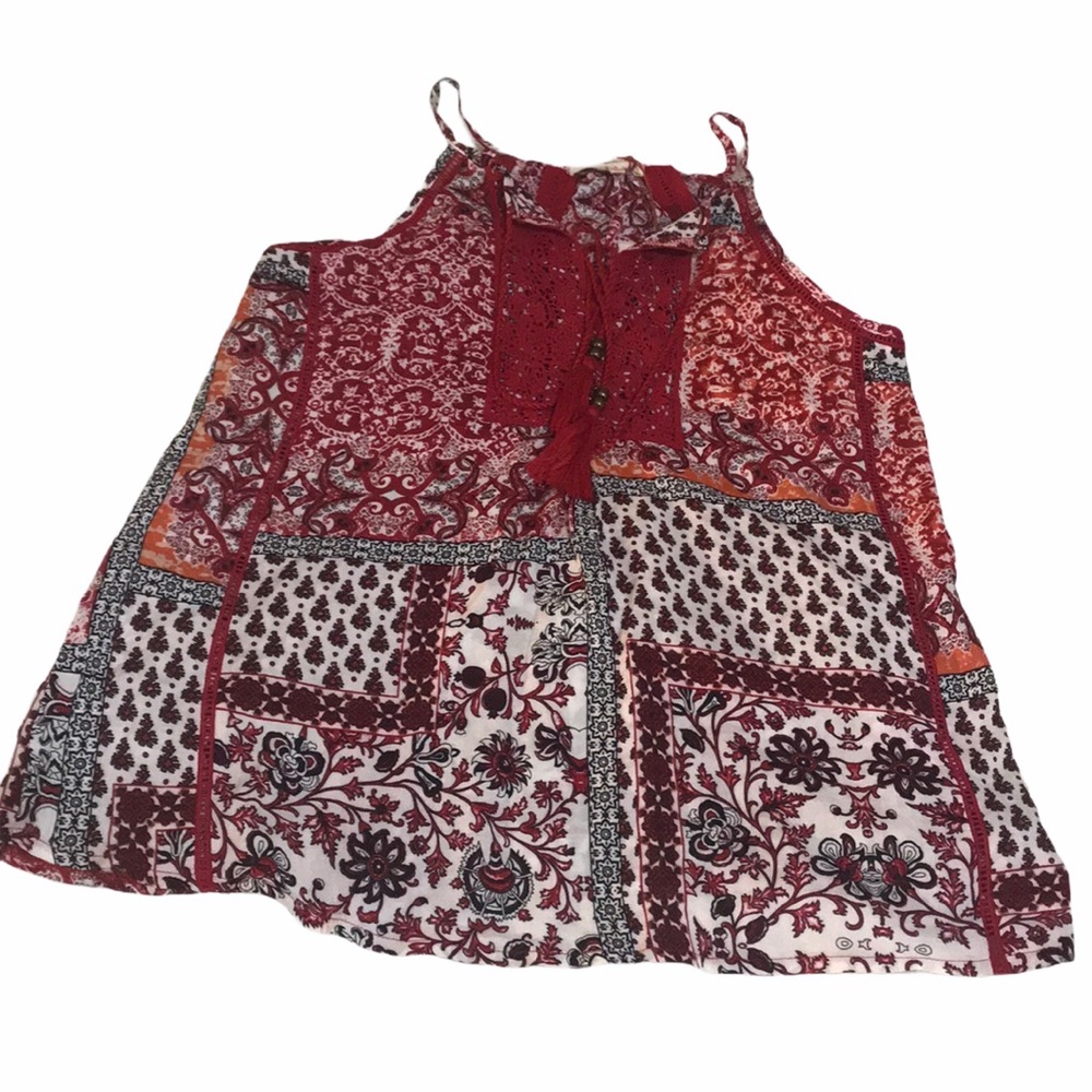 Anthropologie Solitaire Boho Top